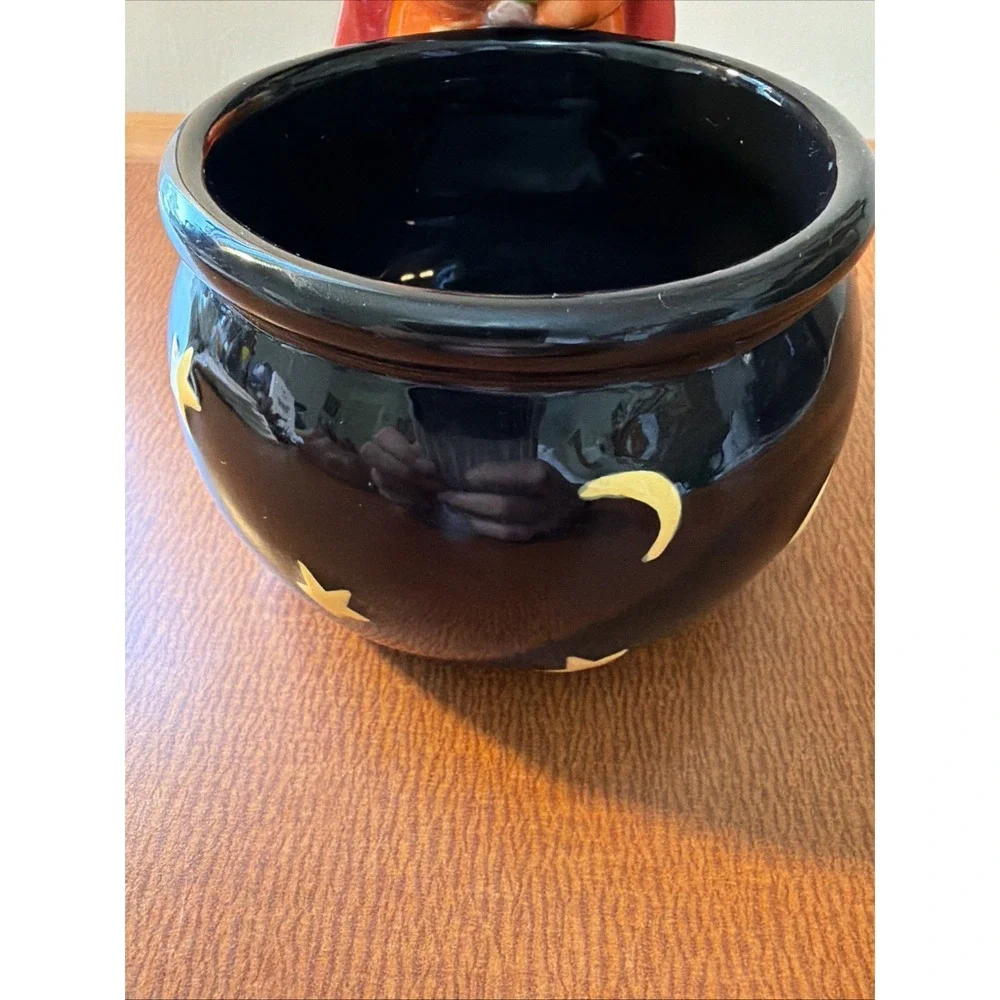 Vintage Mary Engelbreit Halloween Witch Candy Bowl 6